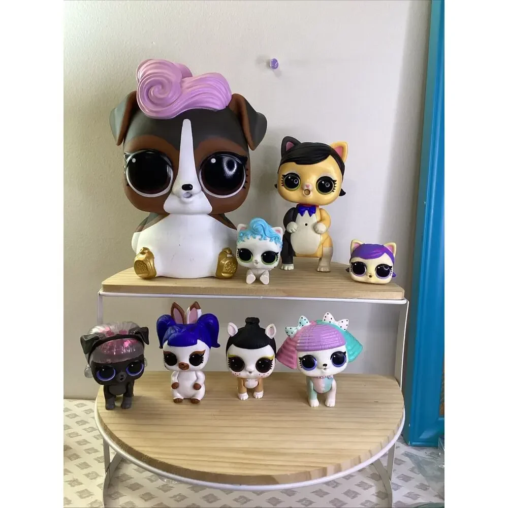 Lot Over 250 LOL Surprise Runway OMG Fashion Dolls & Accessories And Piggy Bank